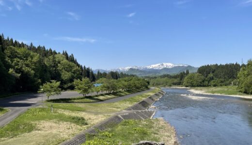 阿賀町「向ノ島公園」この清潔感でキャンプ無料は素晴らしい！