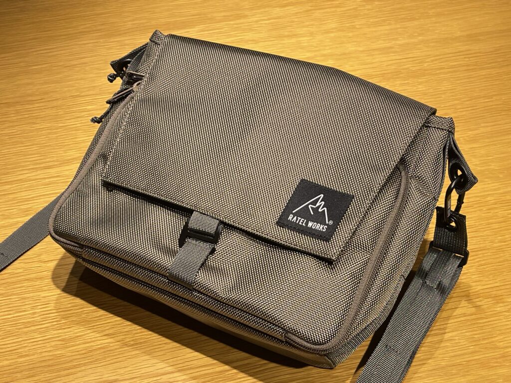 RATEL WORKS - 【ラーテルワークス】キャンプショルダーバッグ　ブラック Amazon | CAMP SHOULDER BAG BK/GR (キャンプショルダーバッグ
